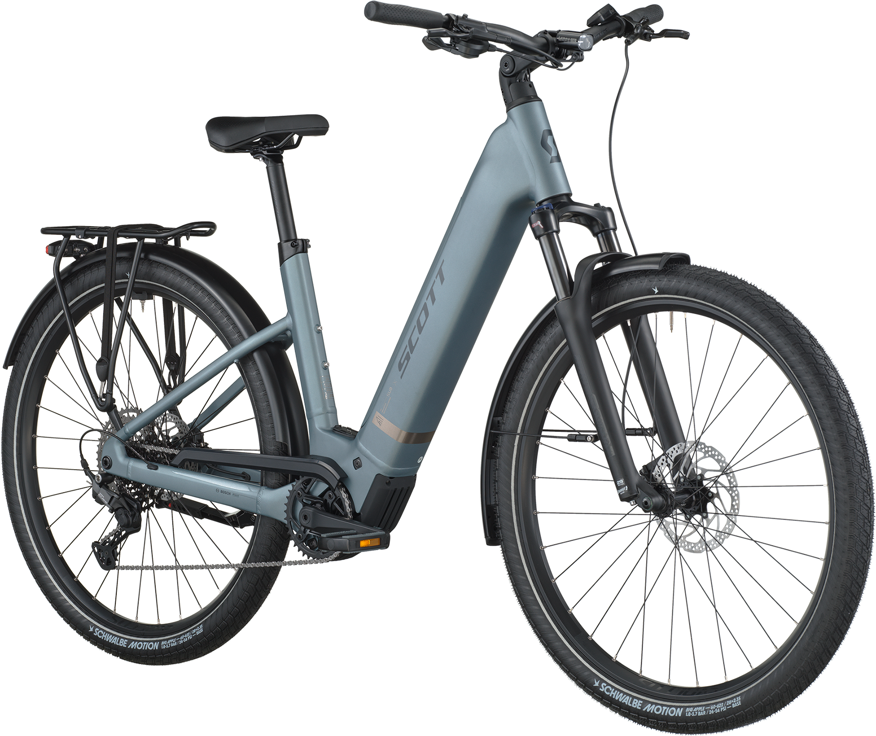 Cykler - Elcykler - Scott Sub Sport eRIDE 20 Wave 2026 - Hematite Blue
