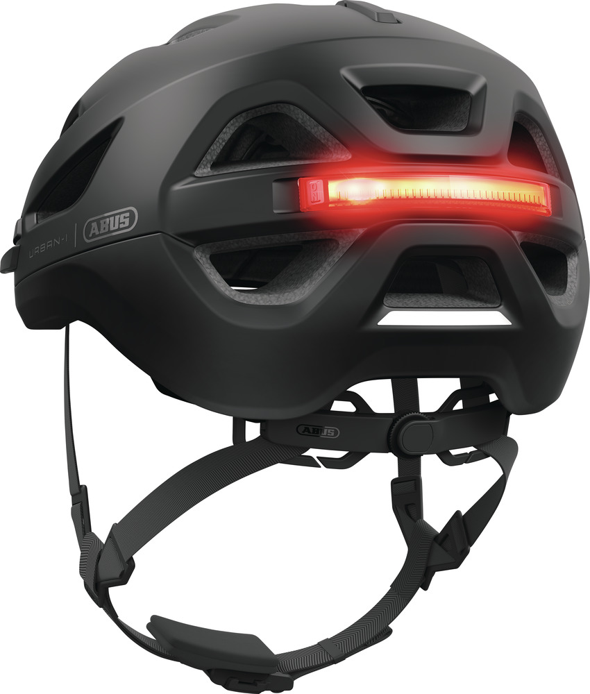 Beklædning - Cykelhjelme - Abus Hjelm Urban-I 4.0 ACE m. LED - Velvet Black