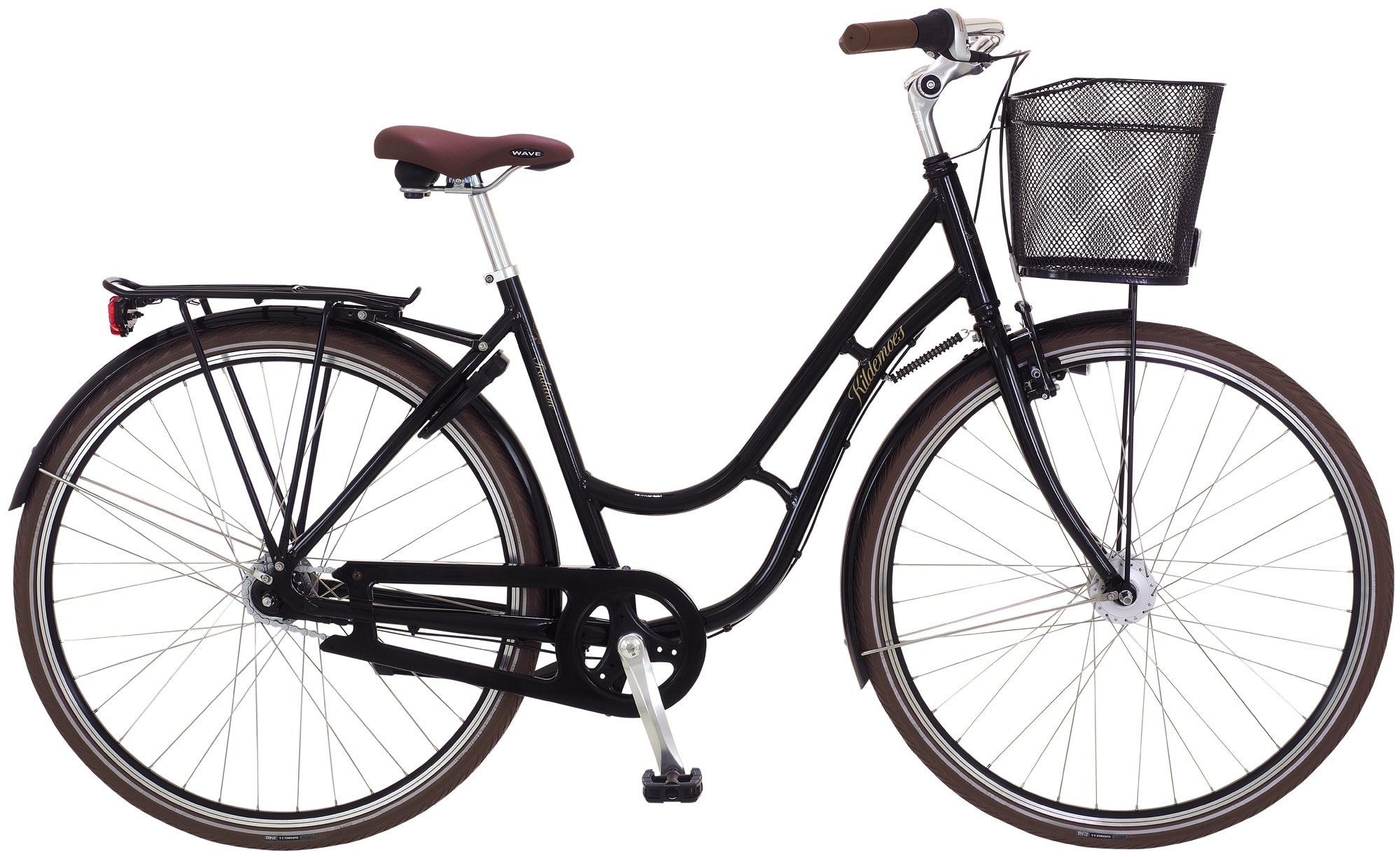 Cykler - Damecykler - Kildemoes Tradition Retro 7g Dame 2019 - sort/m.brun