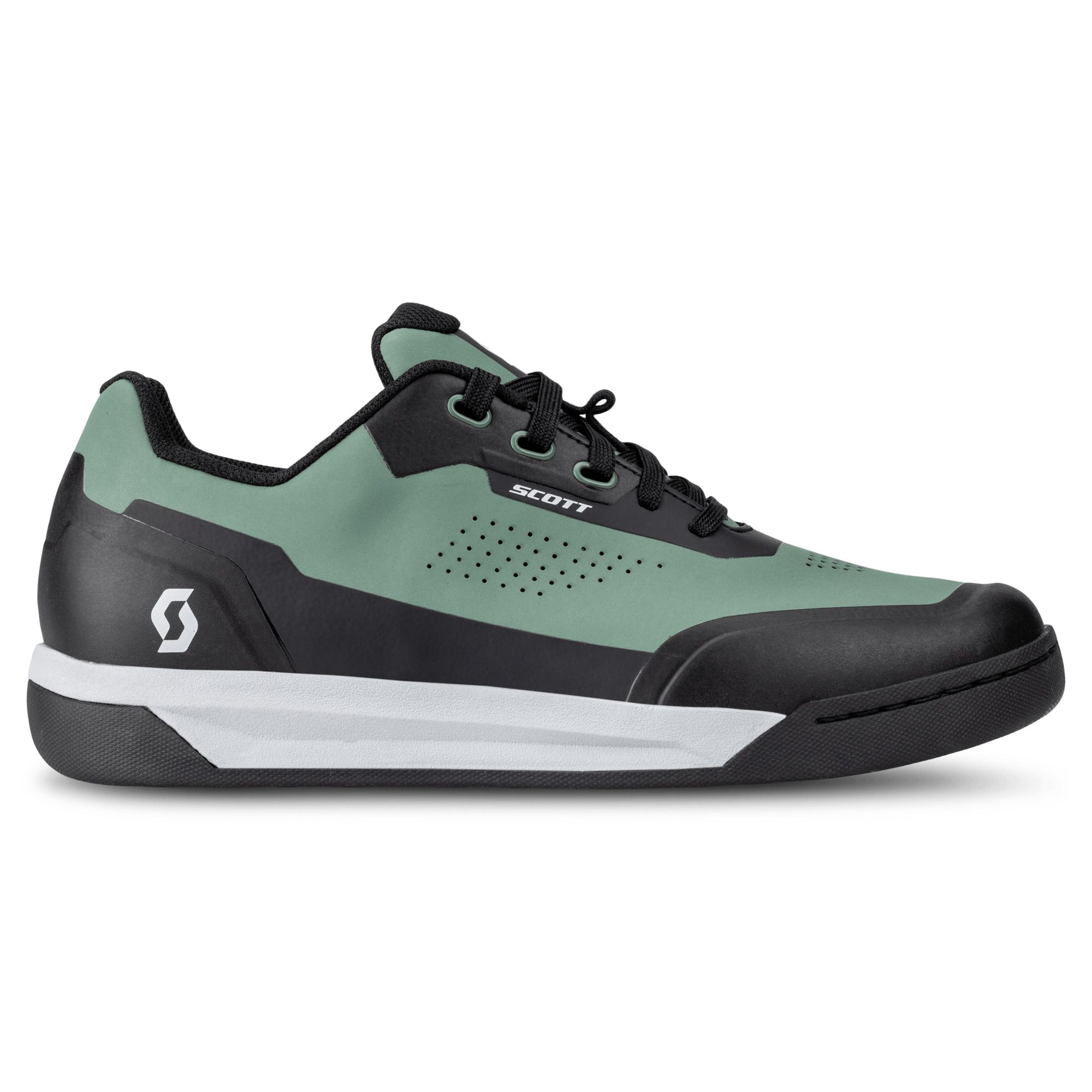 Beklædning - Cykelsko - Scott Shoe Volt Evo Flat - Green Black