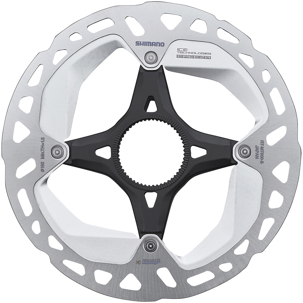 Shimano Bremseskive 160mm Xt Rt Mt800 Int. Center Lock Ice Tech Freeza