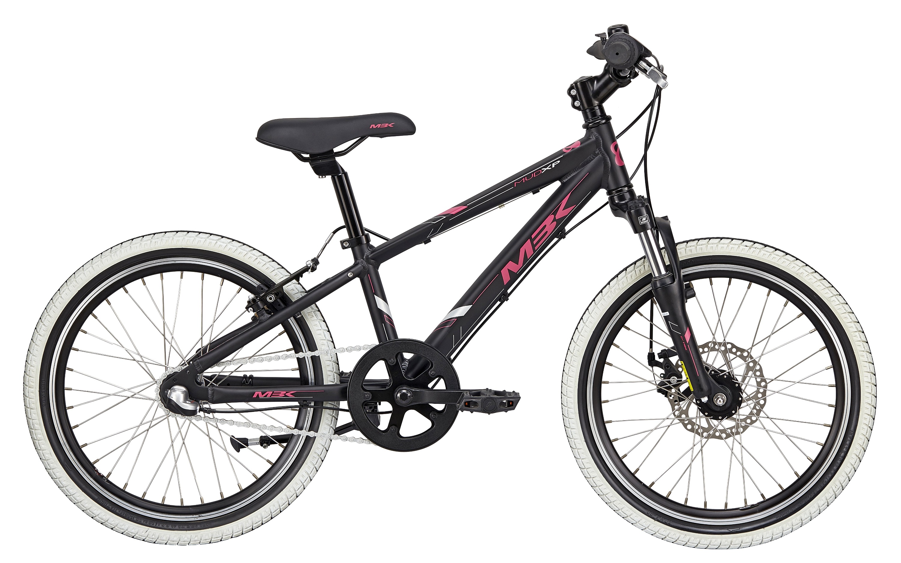 Cykler - Børnecykler - MBK MUD XP Pige 3g 20" 2019 - Sort