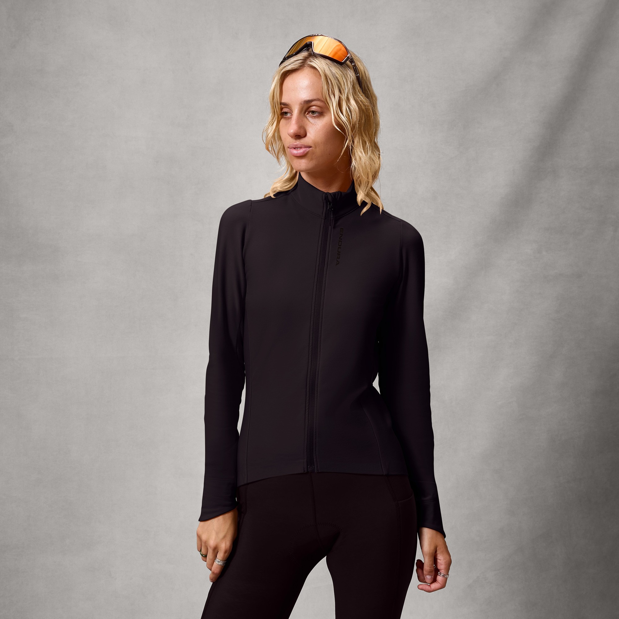 Beklædning - Cykeltrøjer - Endura Women's Loop Ride L/S Jersey - Black