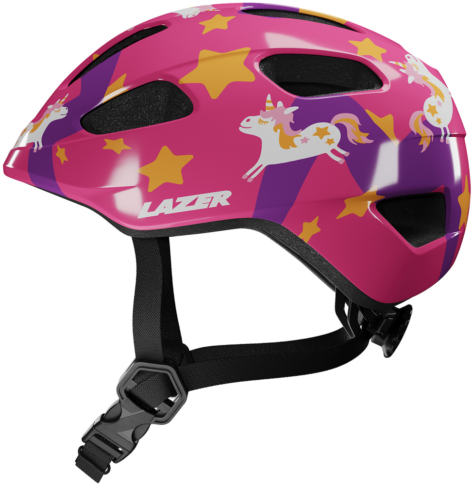 Beklædning - Cykelhjelme - Lazer Pnut 2.0 Kineticore Turnfit cykelhjelm - Purple Pony