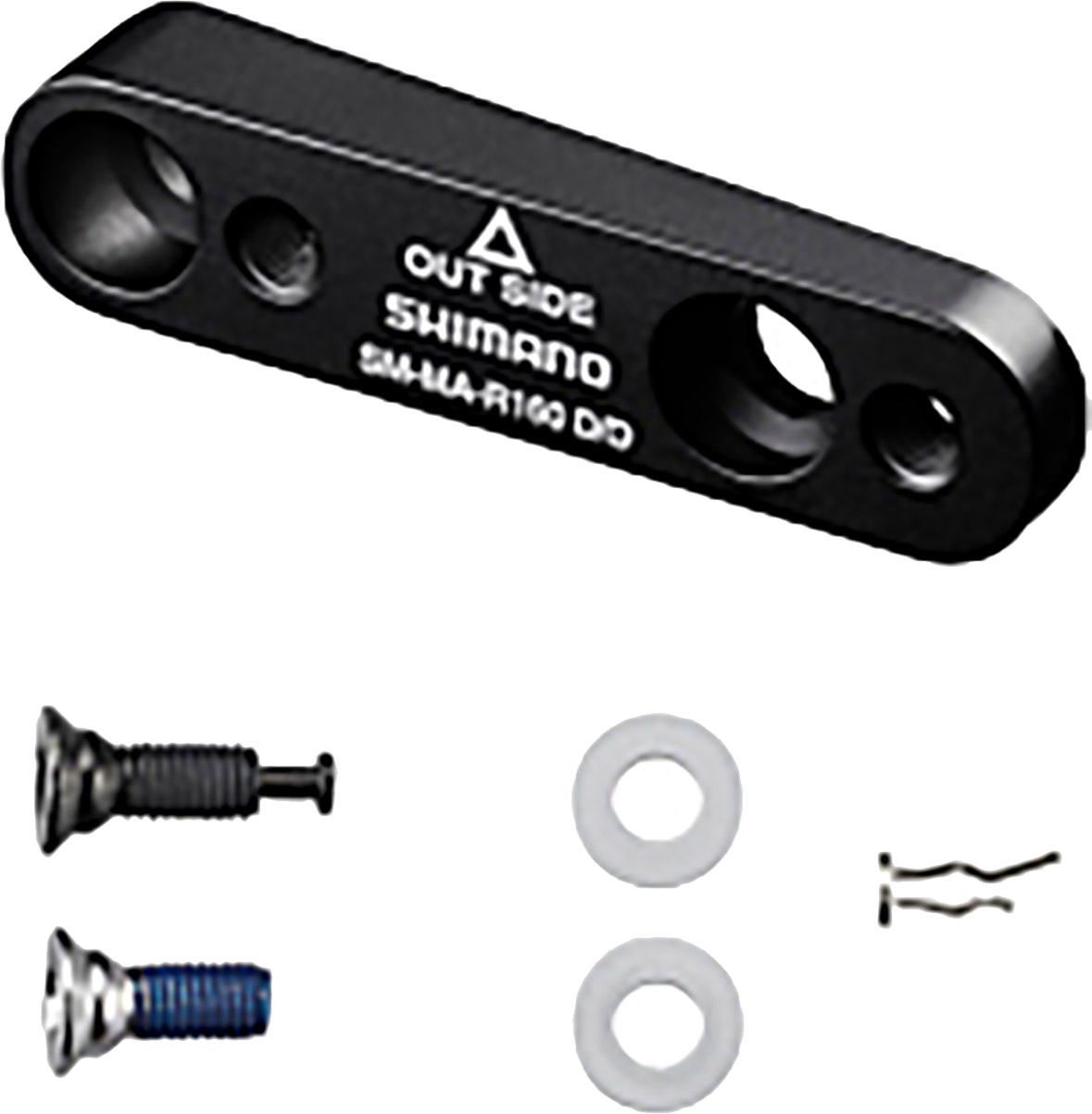 Shimano SM-MA-R160D/D Skivebremseadapter 160mm Bag Flat Mount +20mm Shimano SM-MA-R160D/D Skivebremseadapter 160mm Bag Flat Mount +20mm