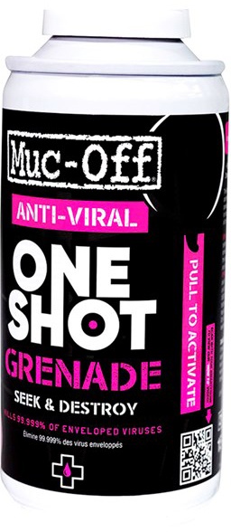 Se Muc-Off One Shot Anti-Viral Grenade - 150ml hos Cykelexperten.dk