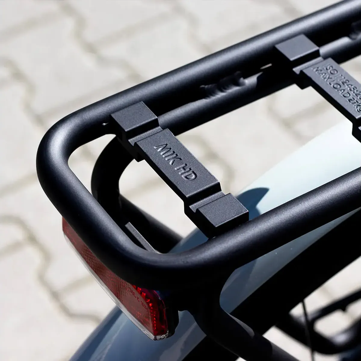 Tilbehør - Cykelstole - Urban Iki Barnestol til bagagebærer - 9 mdr til 6 år (til 9-22 kg) - Bincho Black/Bincho Black [MIK]