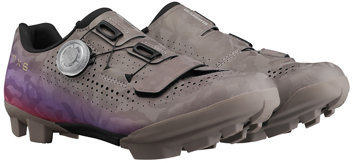 Beklædning - Cykelsko - Shimano RX600 SPD Gravel Dame Sko - Gray Purple