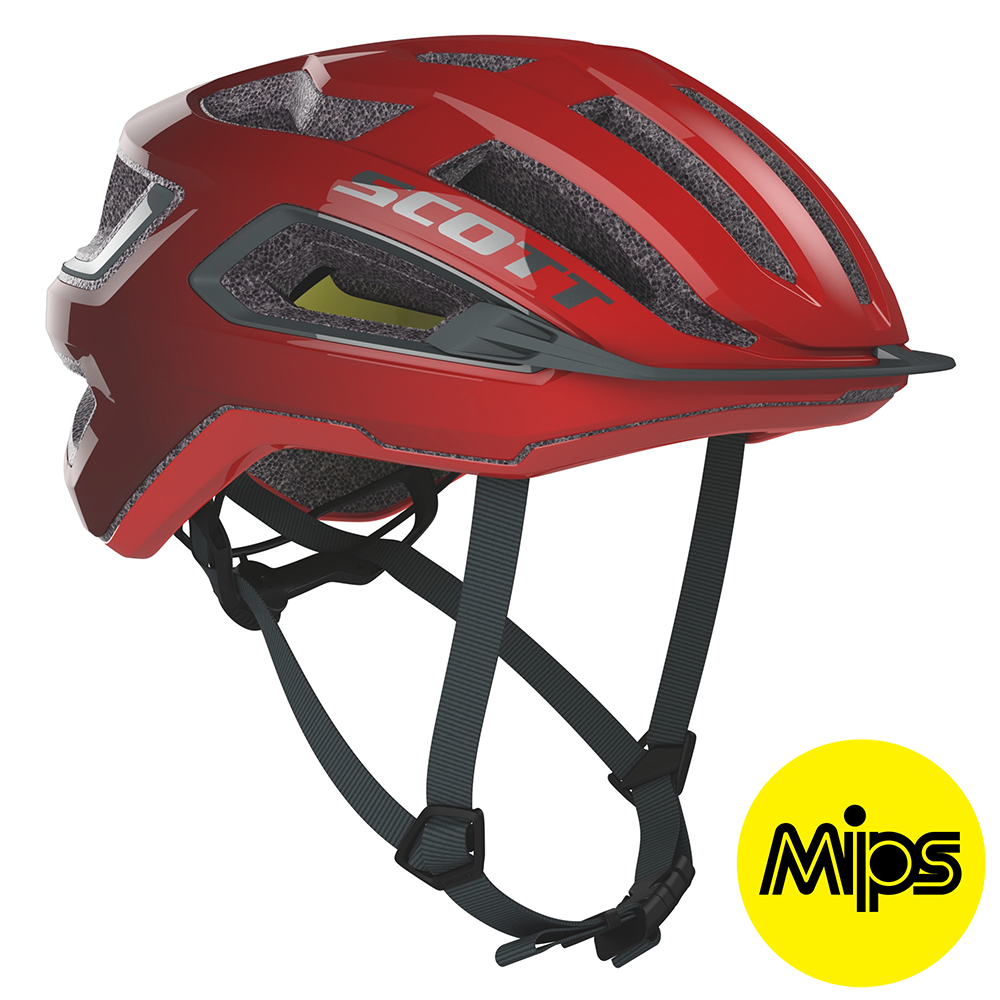 Beklædning - Cykelhjelme - Scott ARX Plus (MIPS) Hjelm '20 - Rød