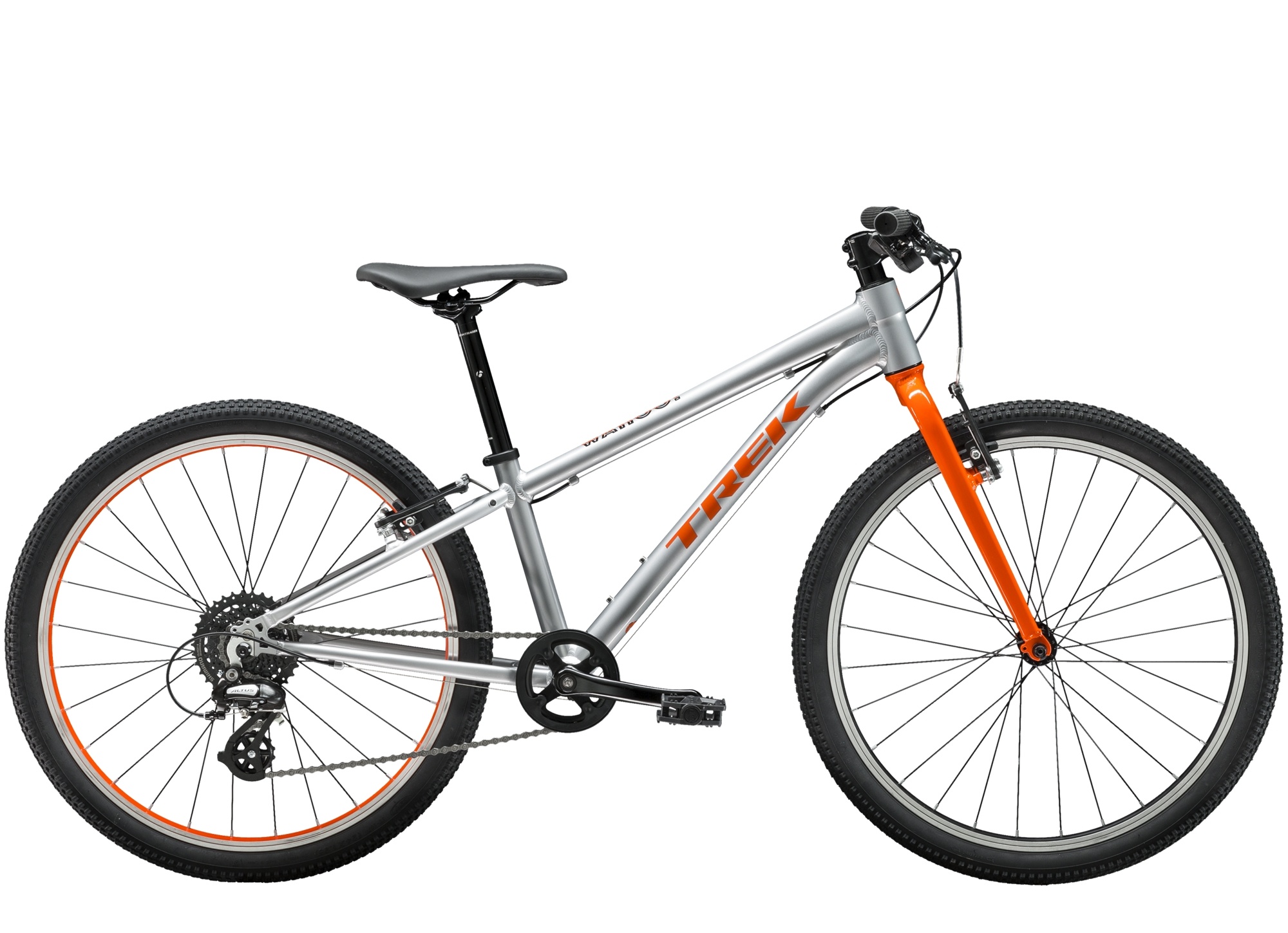 Cykler - Børnecykler - Trek Wahoo 24" 2021 - Sølv