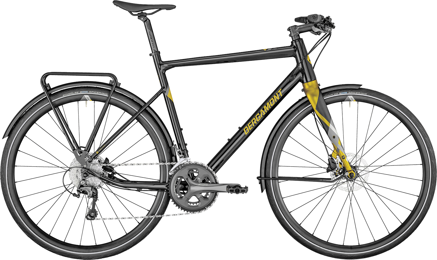 Cykler - Herrecykler - Bergamont Sweep 6 EQ 2022 - Sort/Grå