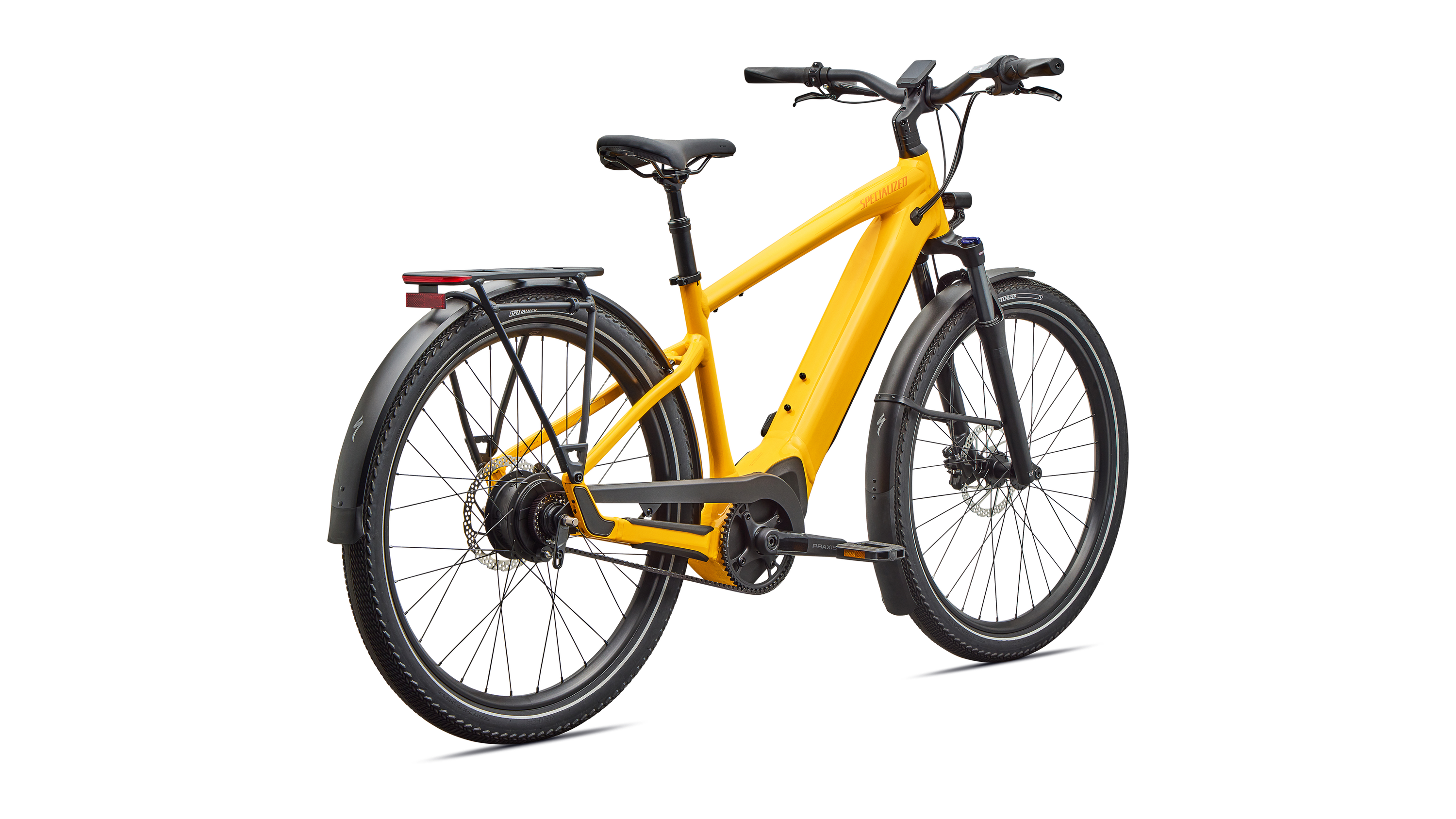 Cykler - Elcykler - Specialized Turbo Vado 4.0 IGH 2026 - Gloss California Sunshine / Green Zest