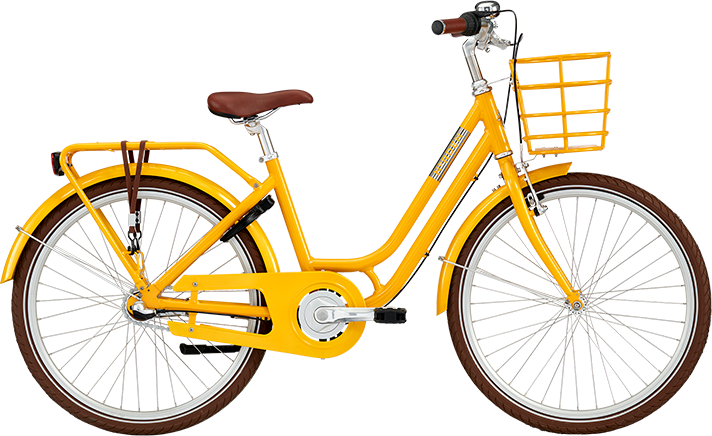 Cykler - Børnecykler - Norden Clara 24" 3g Pige 2024 - Yellow