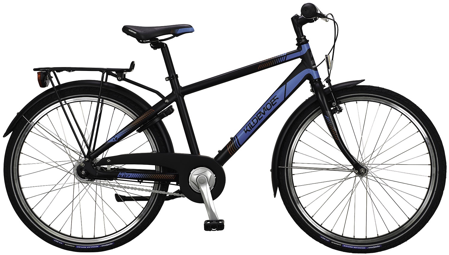 Cykler - Børnecykler - Kildemoes Bikerz Urban 7g 24" Dreng 2023 - Sort