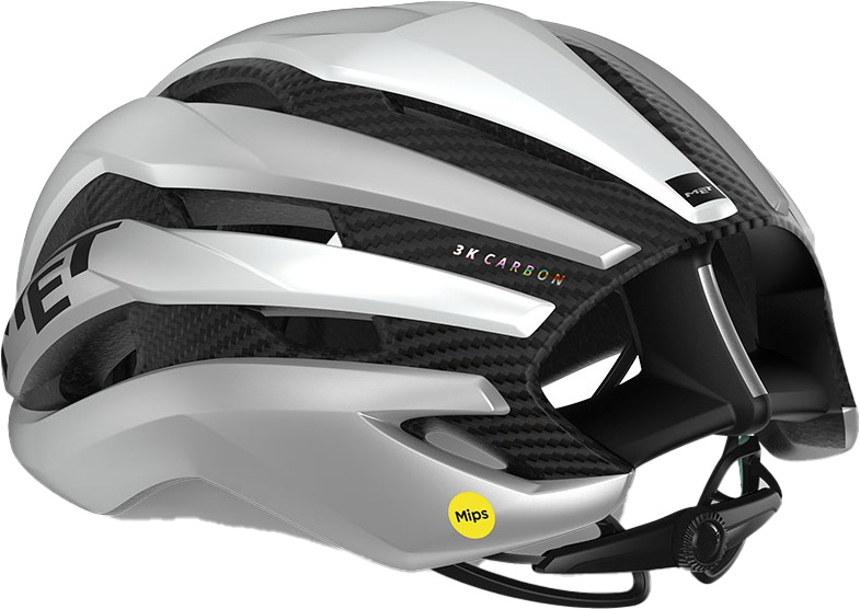 Beklædning - Cykelhjelme - MET Helmet Trenta 3K Carbon MIPS - Hvid