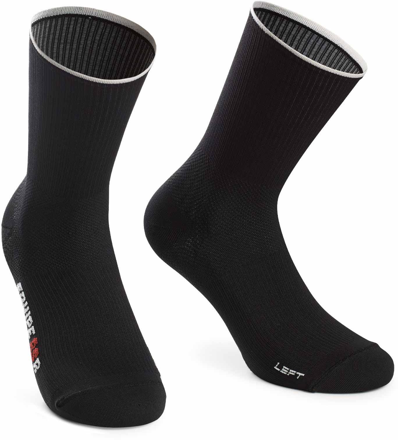 Beklædning - Sokker - Assos RSR Socks Race Sokker - Sort