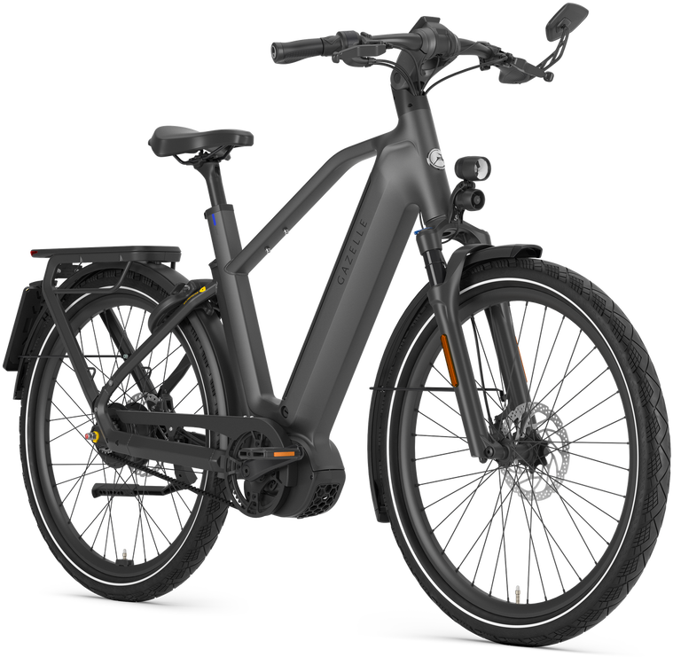 Cykler - Elcykler - Gazelle Eclipse Speed Herre 2025 - Anthracite Grey