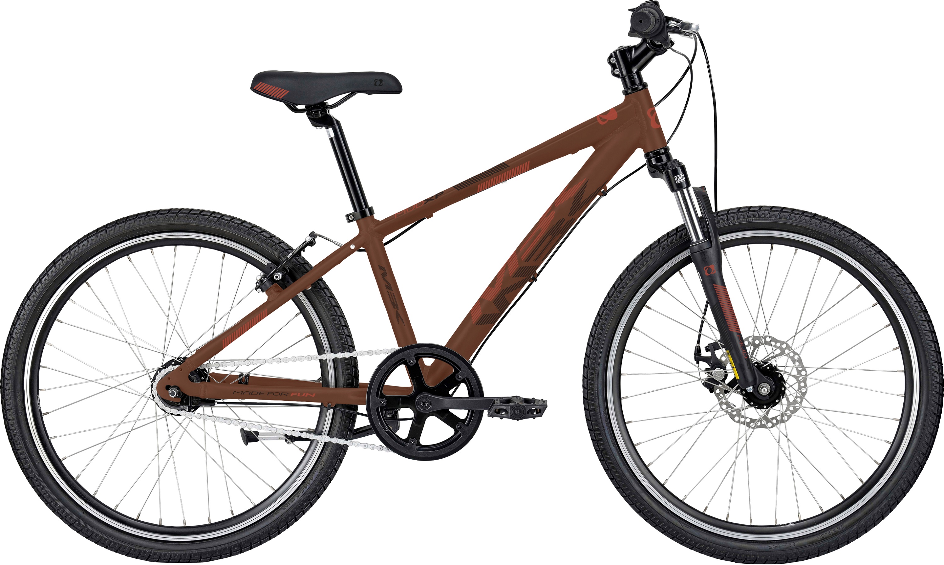 Cykler - Børnecykler - MBK Mud XP 26" Pige 7g 2023 - Rød