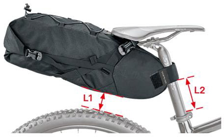 Tilbehør - Sadeltasker - Topeak BackLoader Seatpack - 10L