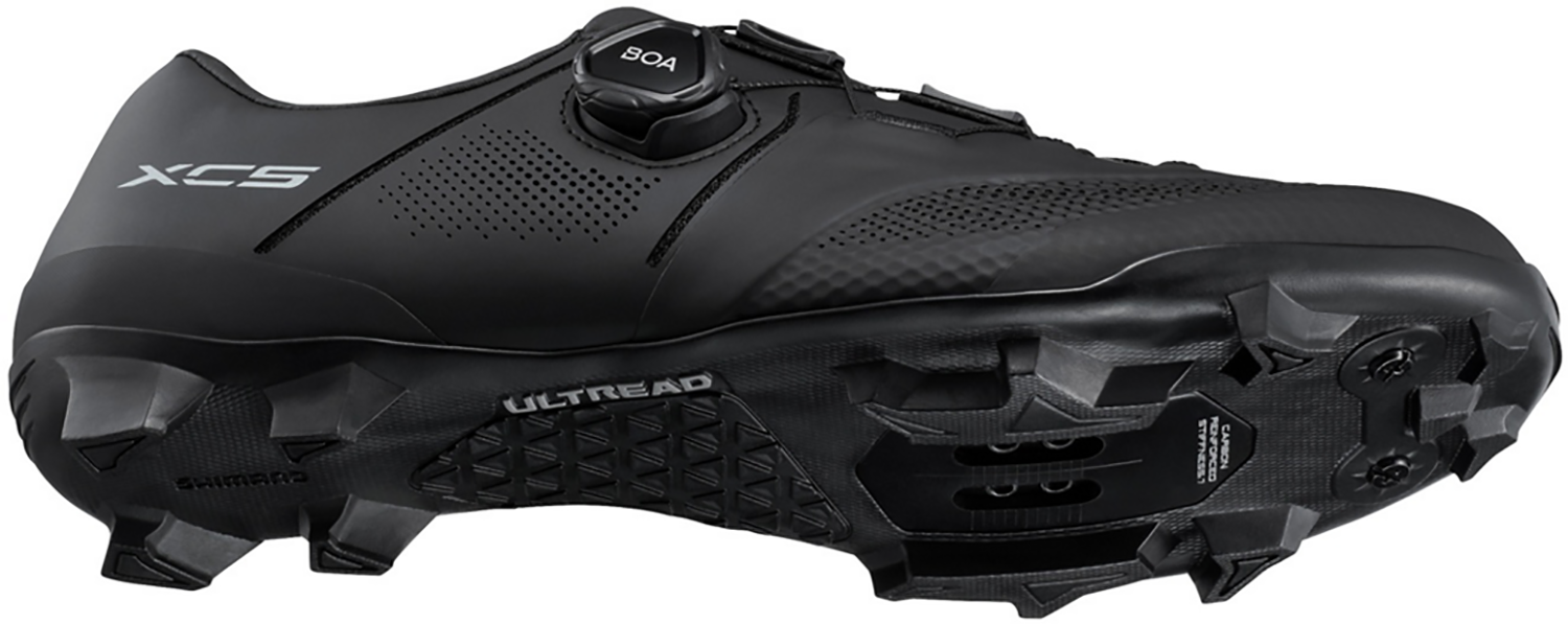Beklædning - Cykelsko - Shimano XC503 SPD MTB Sko Wide (Bred) - Black