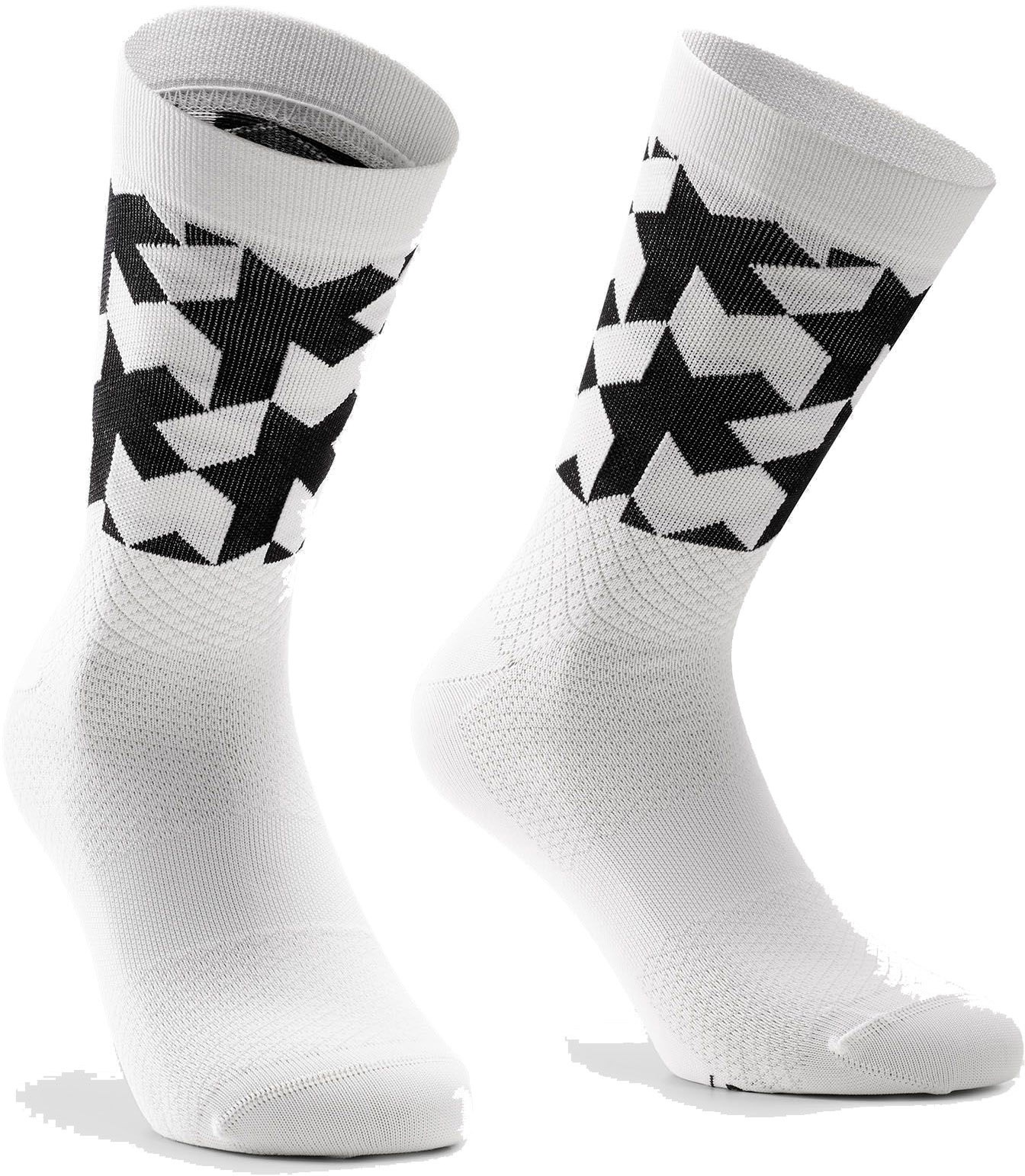 Beklædning - Sokker - Assos Monogram Socks EVO - Hvid