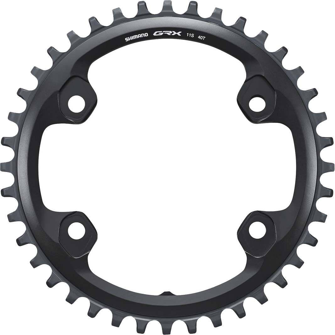 Shimano GRX FC-RX810 Klinge 40T 1x 11 speed Sort Shimano GRX FC-RX810 Klinge 40T 1x 11 speed Sort