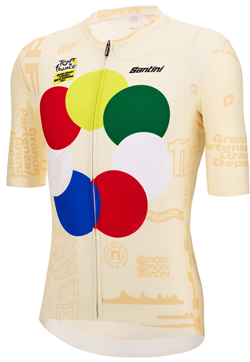 Beklædning - Cykeltrøjer - Santini Gran Depart Firenze Jersey 2024
