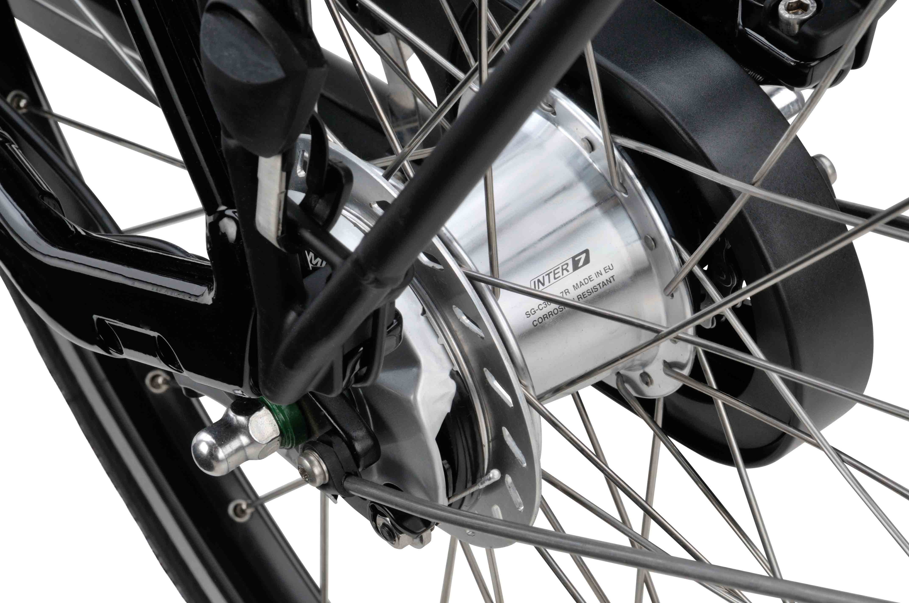 Cykler - Herrecykler - Batavus Fonk 7 Herre 2025 - Sort Glans