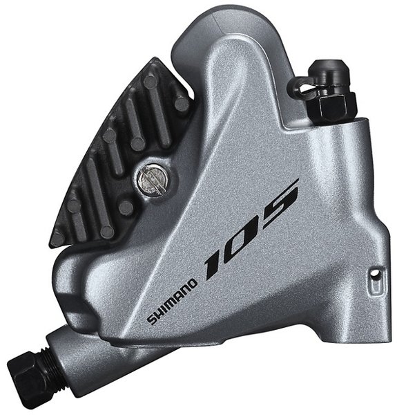 Shimano 105 BR-R7070 Hydraulisk Skivebremsekaliber For Flat Mount Sølv
