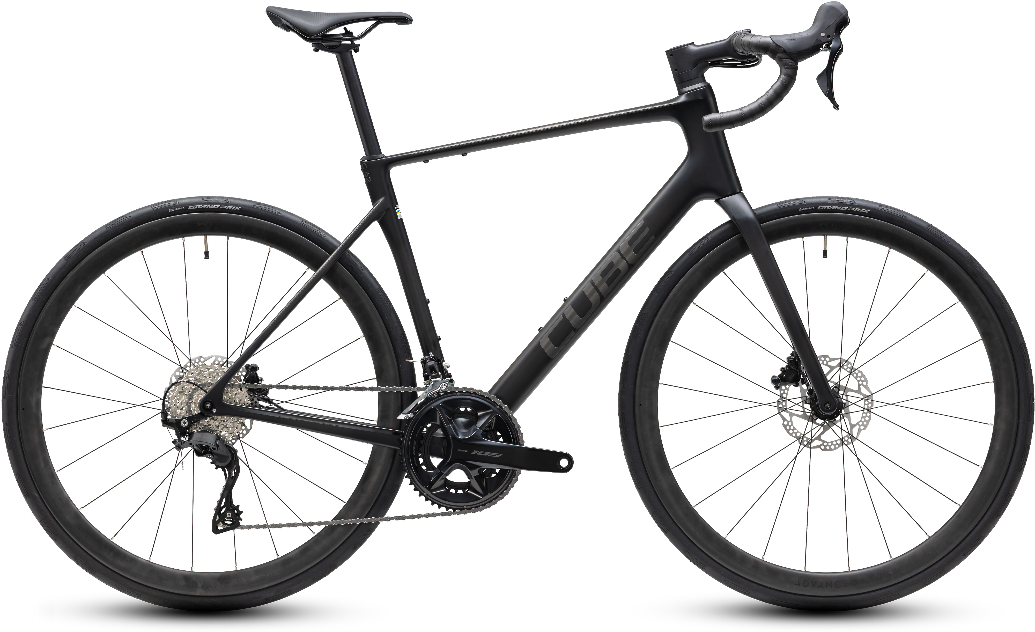 Cube Attain C:62 Race 2027 - Carbon´n´Coalchrome