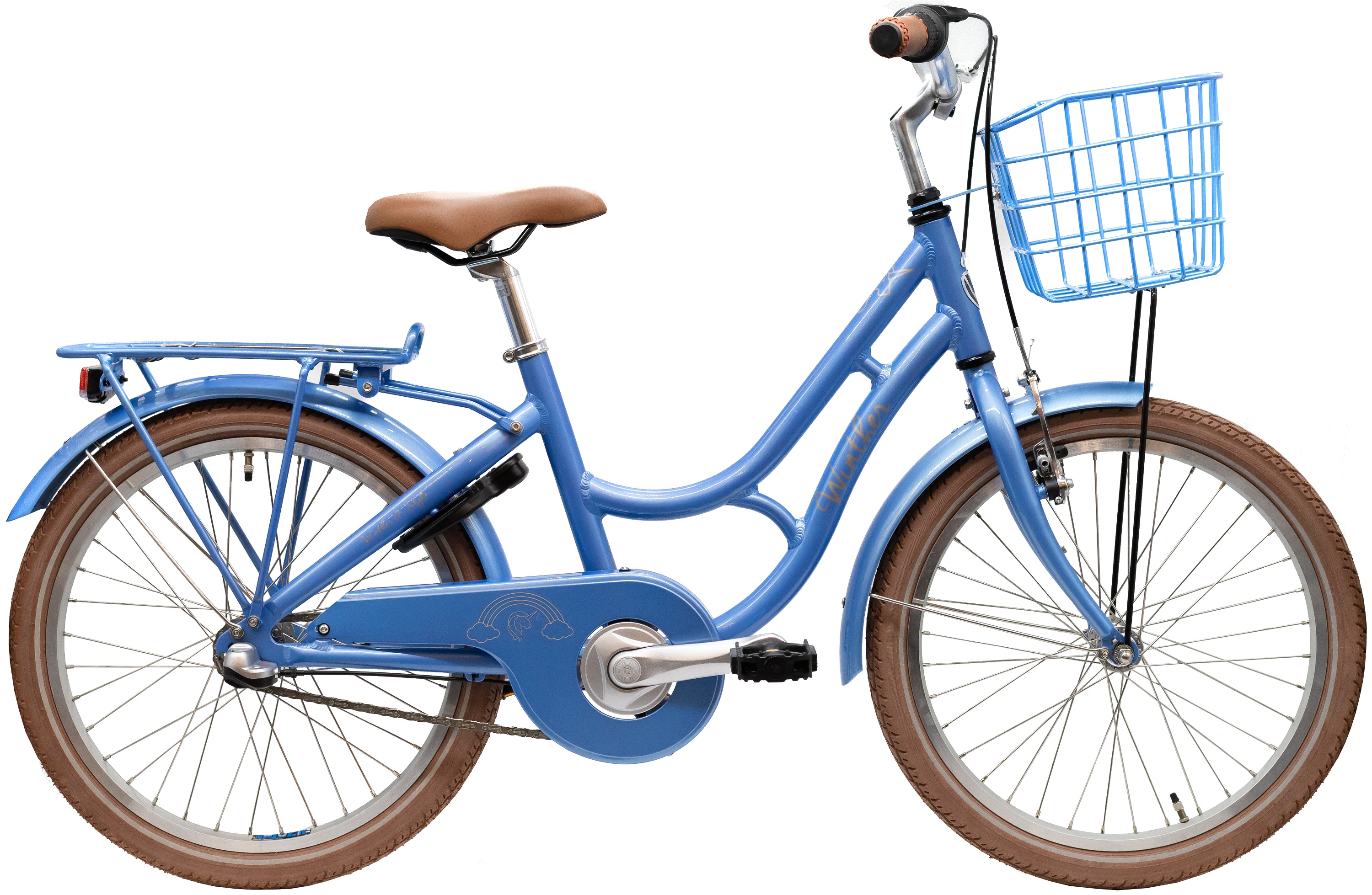 Cykler - Børnecykler - Winther G-Style Pige 20" 3g 2023 - Blå