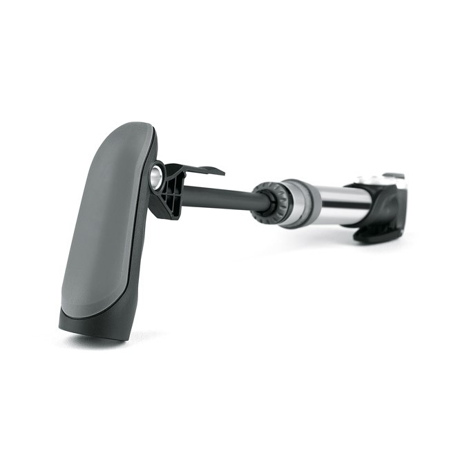 Tilbehør - Cykelpumper - SKS Injex Control Minipumpe m. manometer 283mm Multi Ventil 10bar/144psi - Sølv