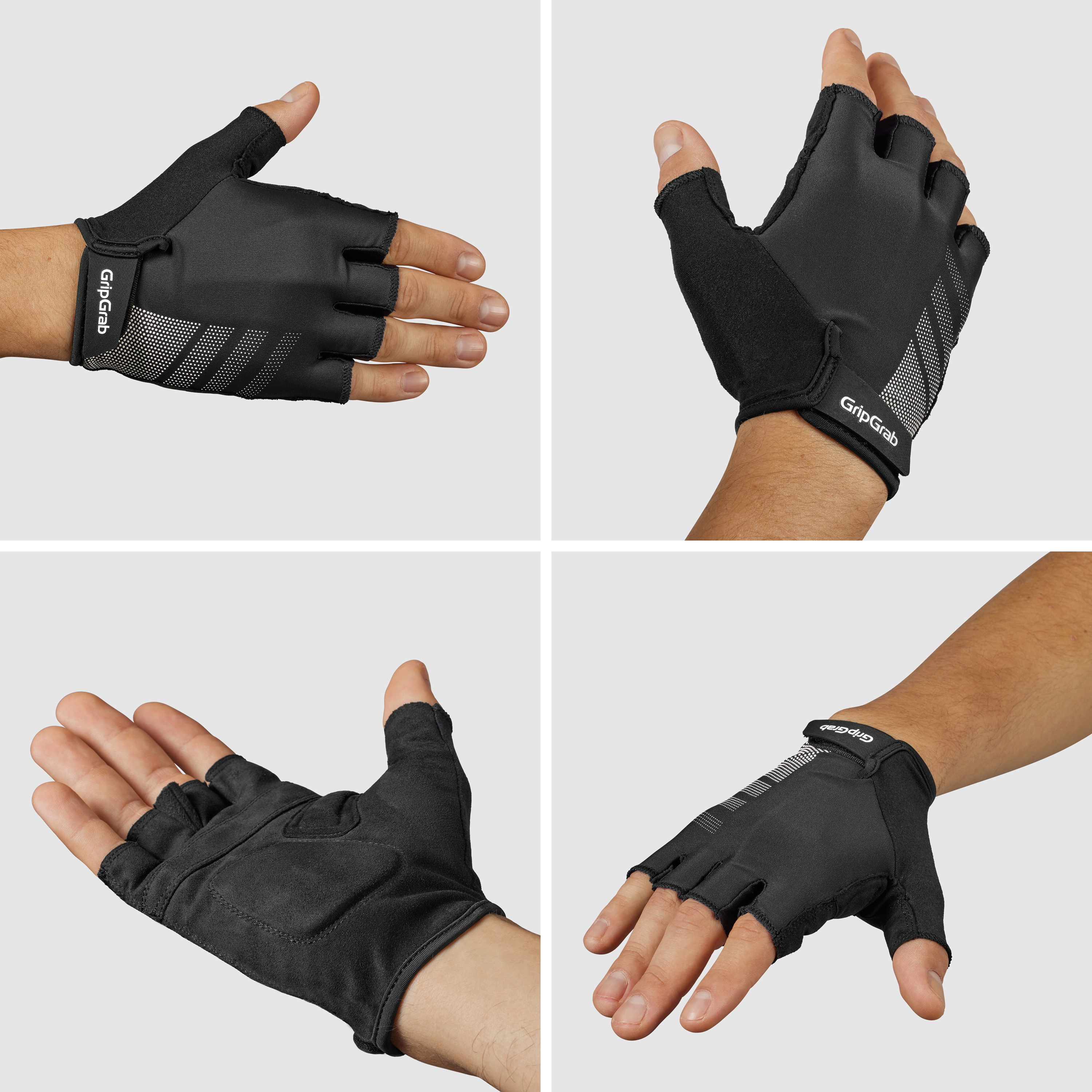 Beklædning - Cykelhandsker - GripGrab Ride RC Lite Cykelhandske - Black