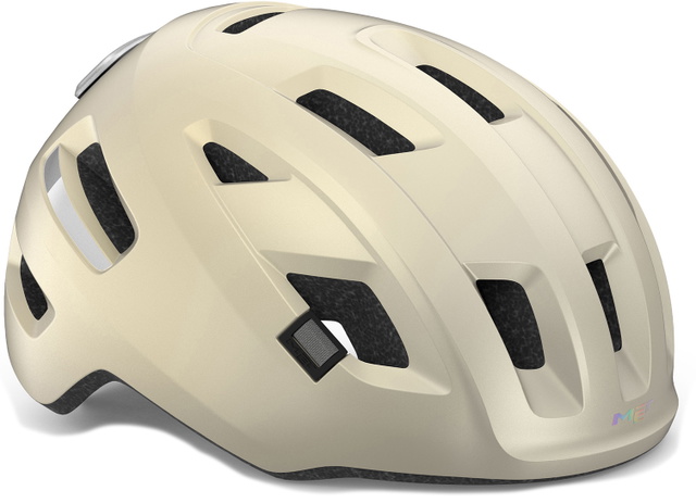 MET Helmet E-Mob Mips - Beige Hvid (elcykel hjelm)