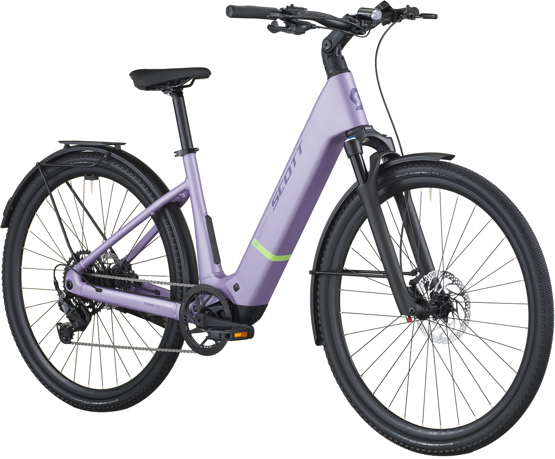 Cykler - Elcykler - Scott Passage eRIDE 20 Wave 2026 - Lila Purple