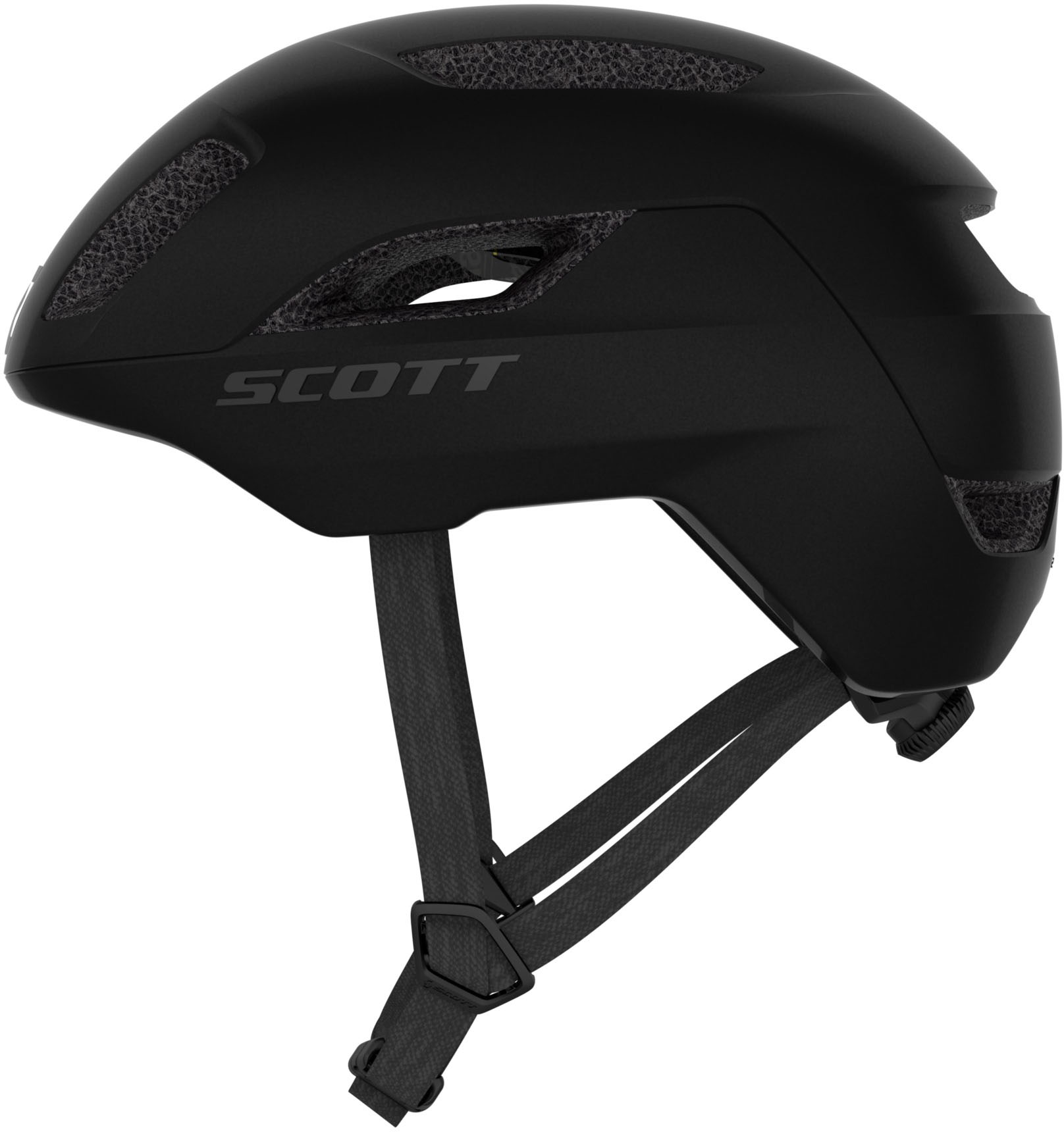 Beklædning - Cykelhjelme - Scott La Mokka Plus Sensor (MIPS) m. LED lys inkl. bremselys Hjelm - Sort