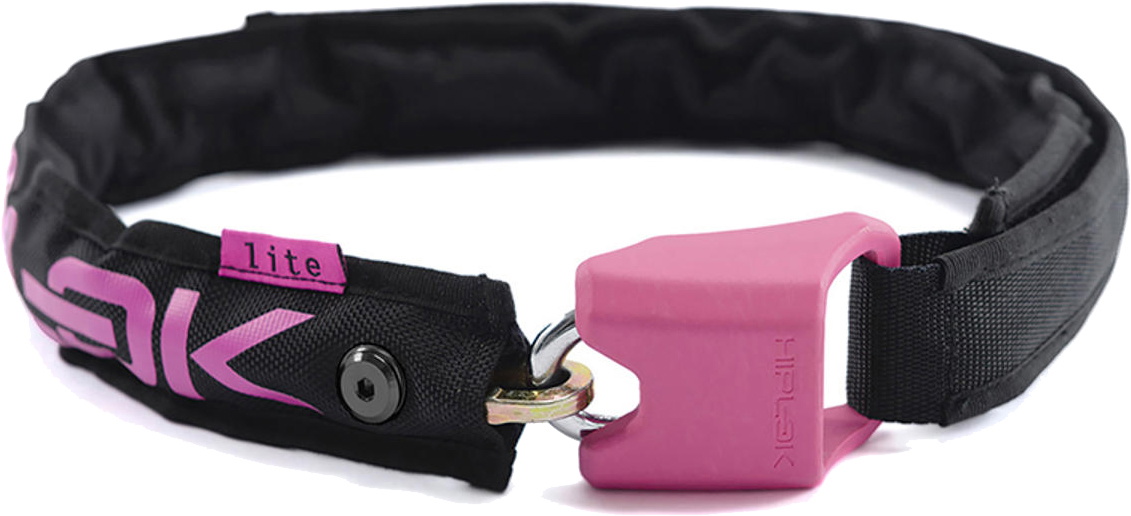 HIPLOK Lite Wearable Chain Lock - Black Pink