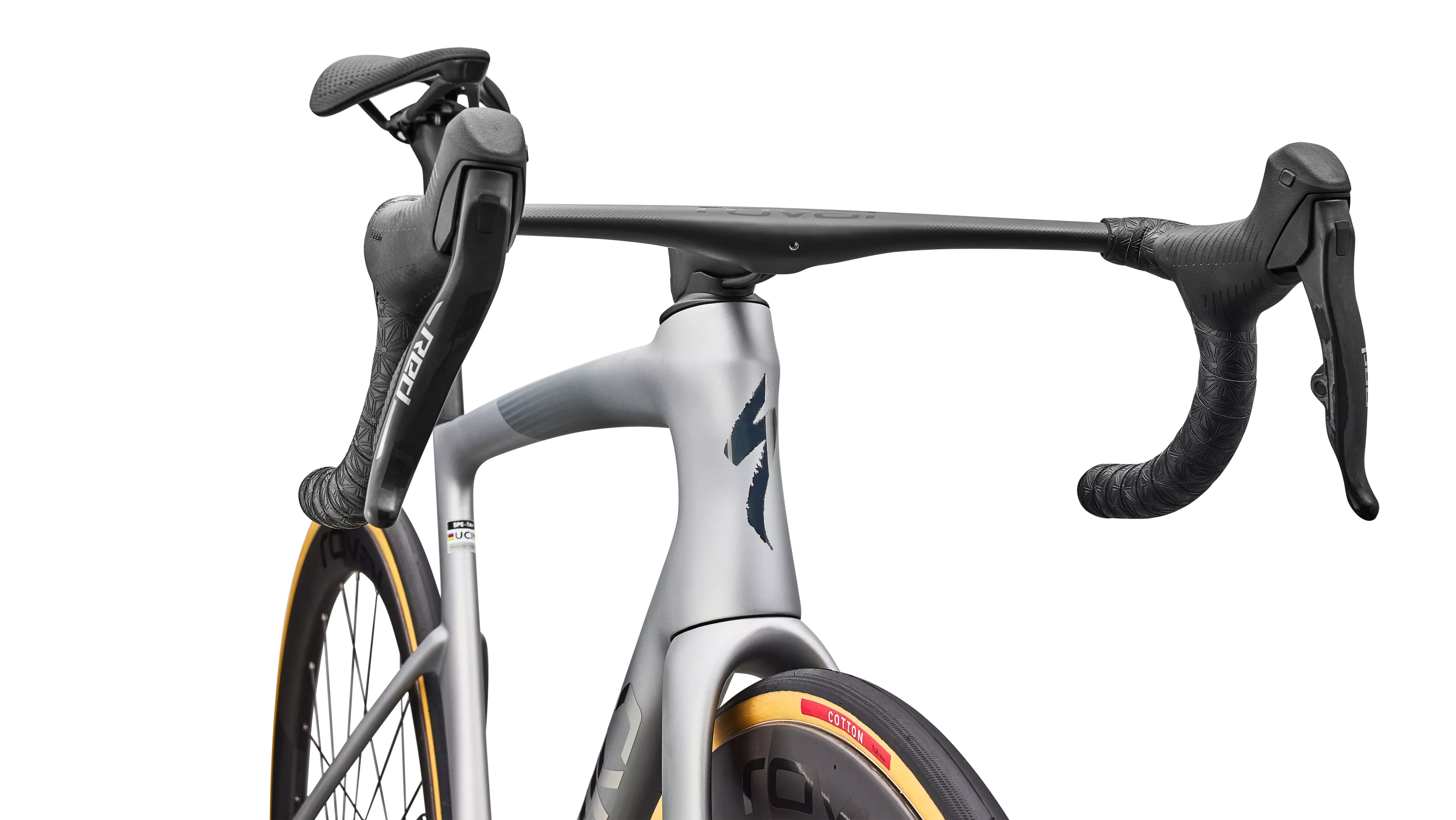 Cykler - Racercykler - Specialized S-Works Tarmac SL9 SRAM RED AXS 2027 - Satin Silver Dust