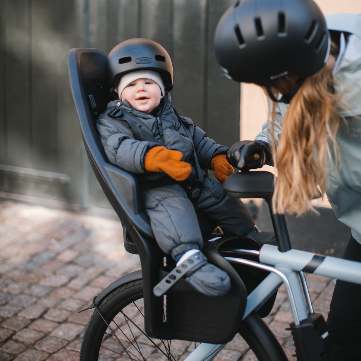 Tilbehør - Cykelstole - Yepp 2 Maxi barnestol til Stel Montage - Majolica Blue