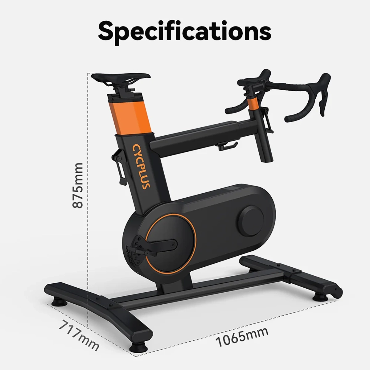 Tilbehør - Hometrainer - Cycplus T7 Smartbike Hometrainer