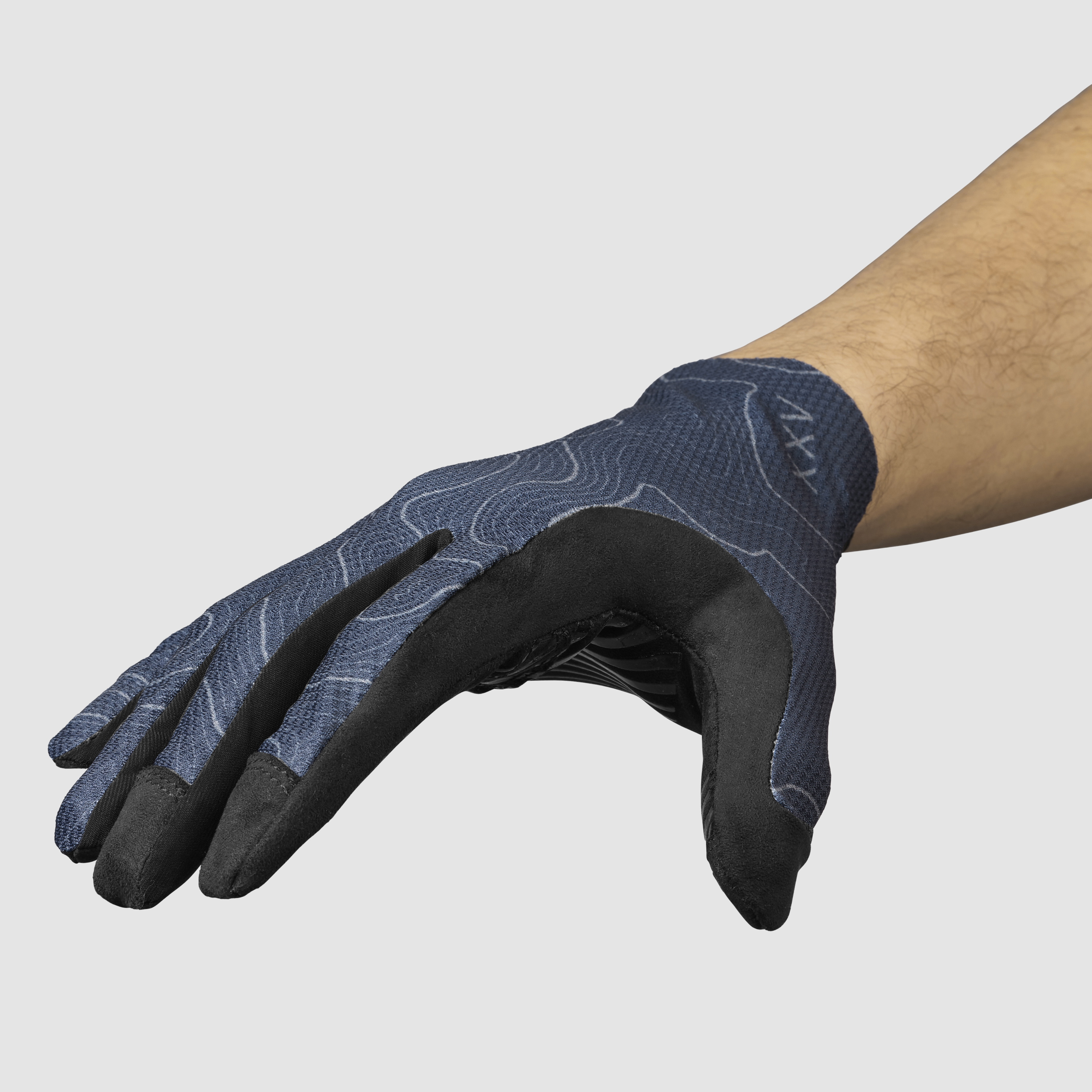 Beklædning - Cykelhandsker - GripGrab Rebel Langfingret Sommerhandsker - Navy Blue
