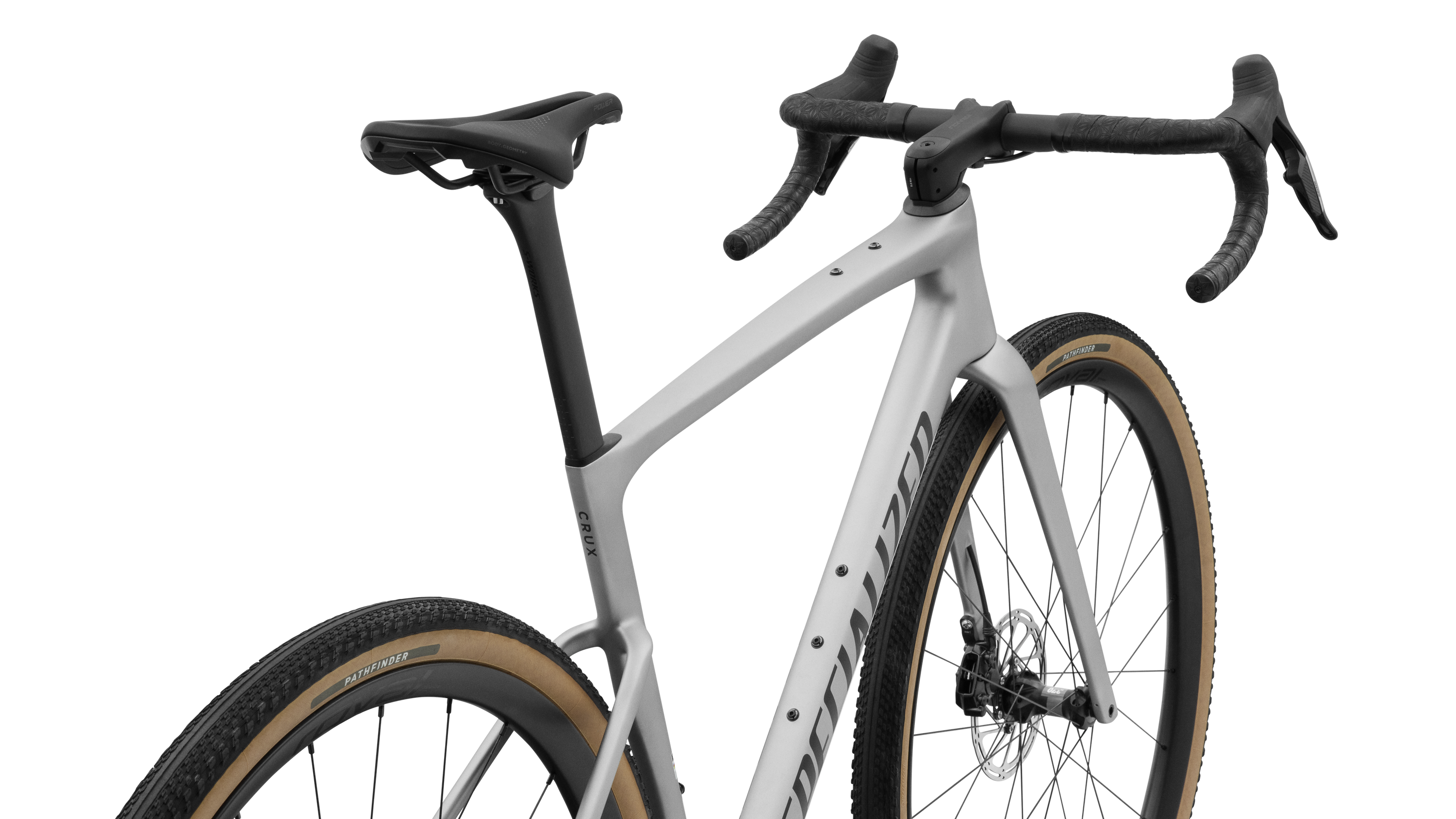 Cykler - Gravel cykler - Specialized Crux 5 Expert SRAM Force XPLR 2027 - Shadow Silver/Obsidian Metallic