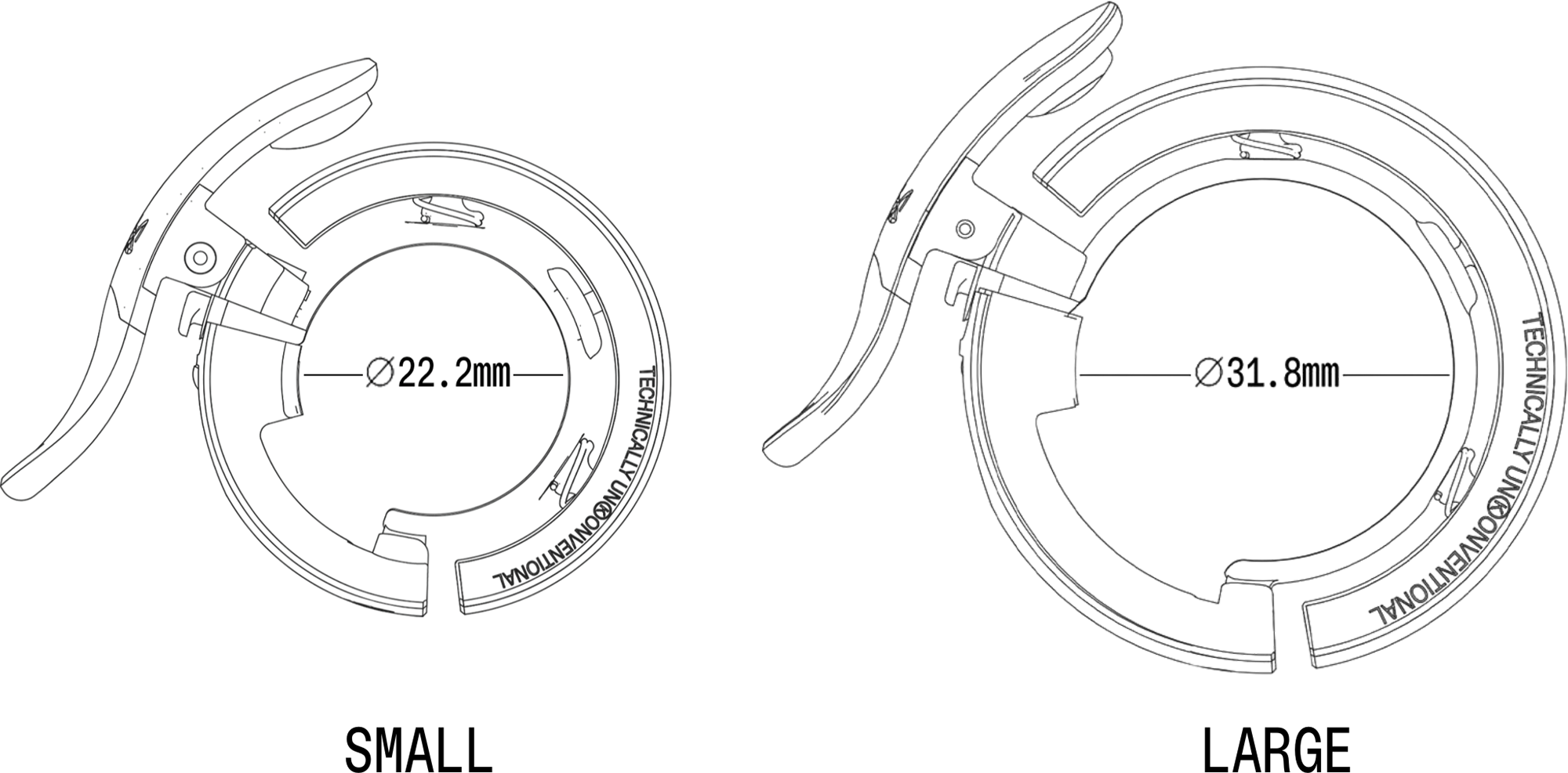 Tilbehør - Ringeklokker - Knog Oi Prima Primer Small Ringeklokke - Dark Grey