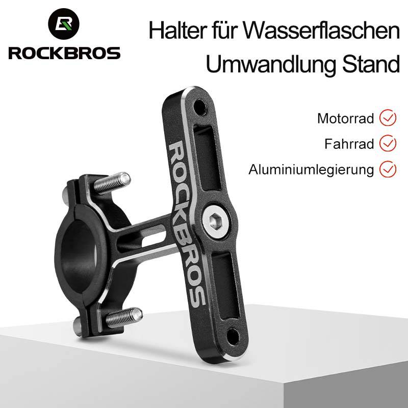 Tilbehør - Flaskeholdere - RockBros Universal Flaskeholderadapter 21-31.8mm - 1 stk.