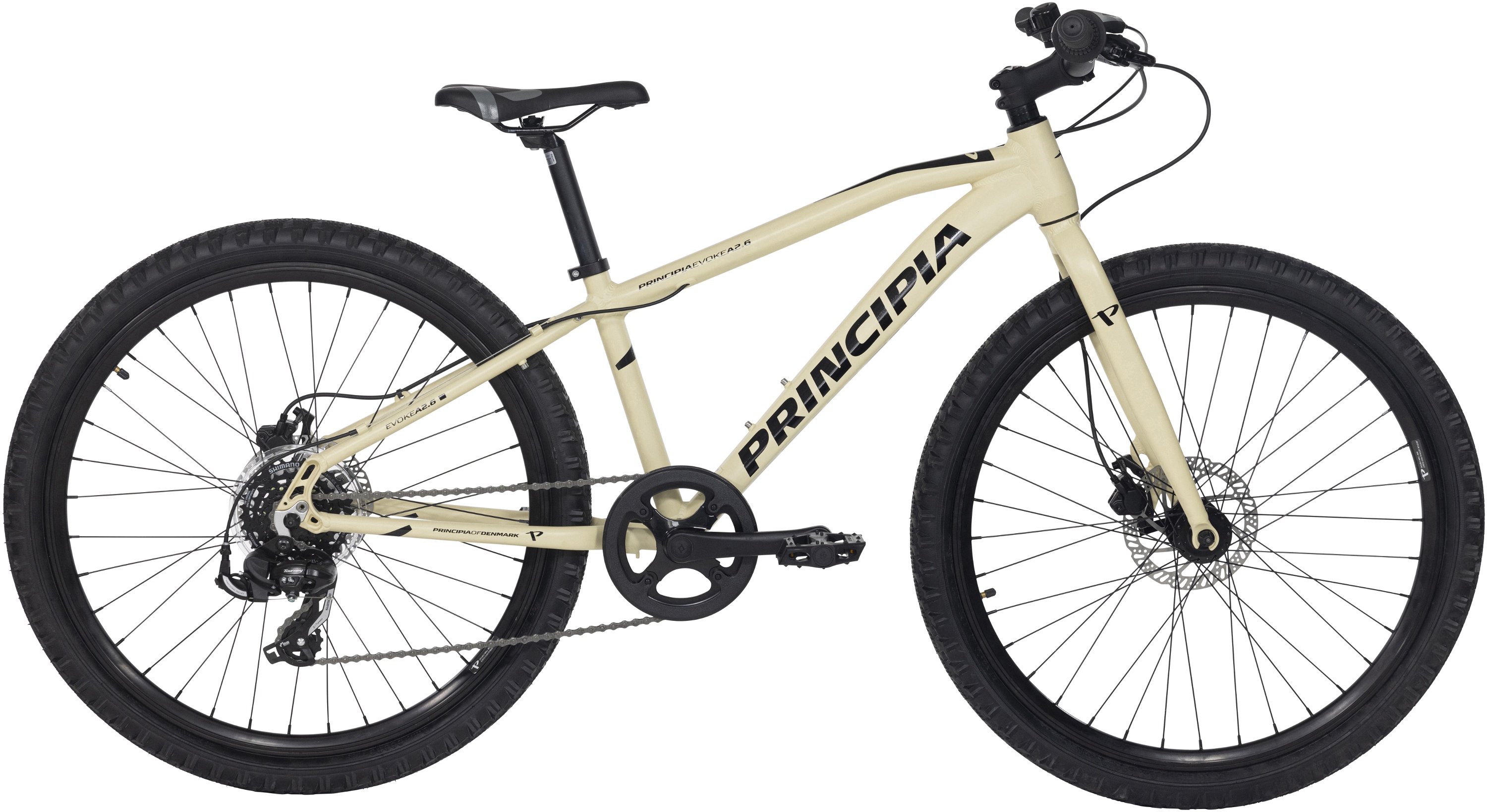 Cykler - Børnecykler - Principia A2.6 26" 7g 2023 - Hvid