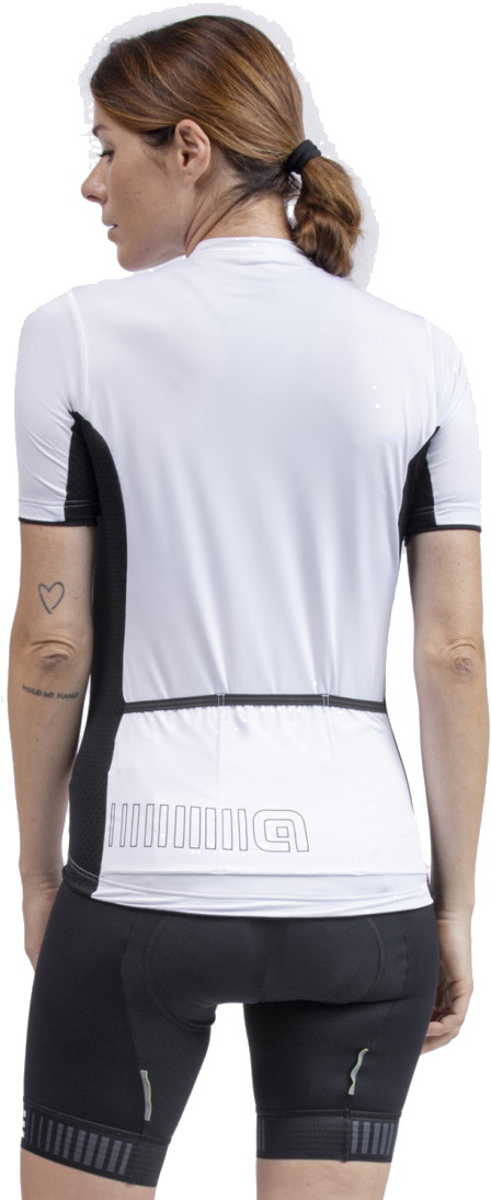 Beklædning - Cykeltrøjer - Alé Jersey Woman Color Block - Hvid