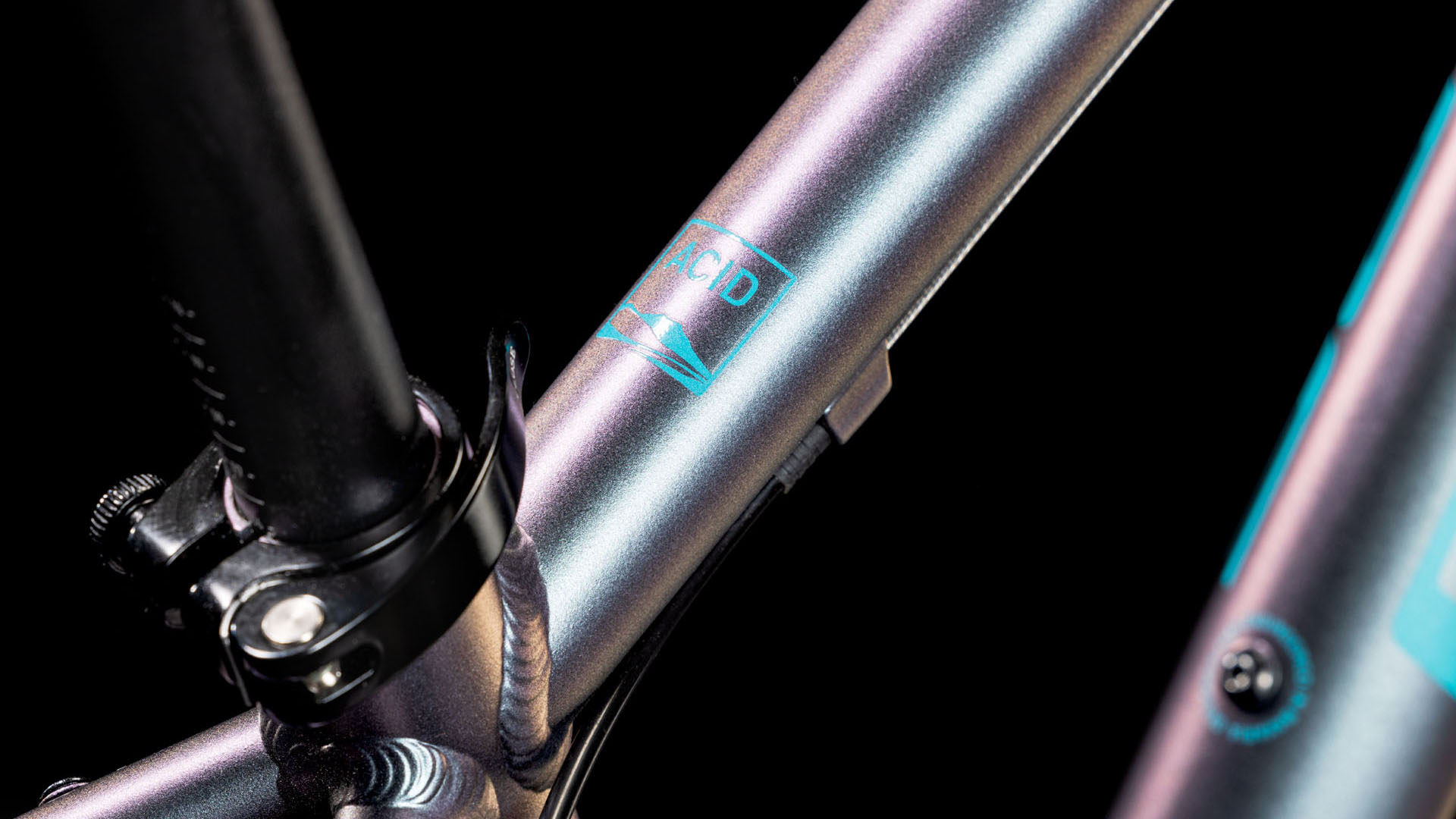 Cykler - Børnecykler - Cube Acid 240 Disc 2025 - Galactic 'n Cyan