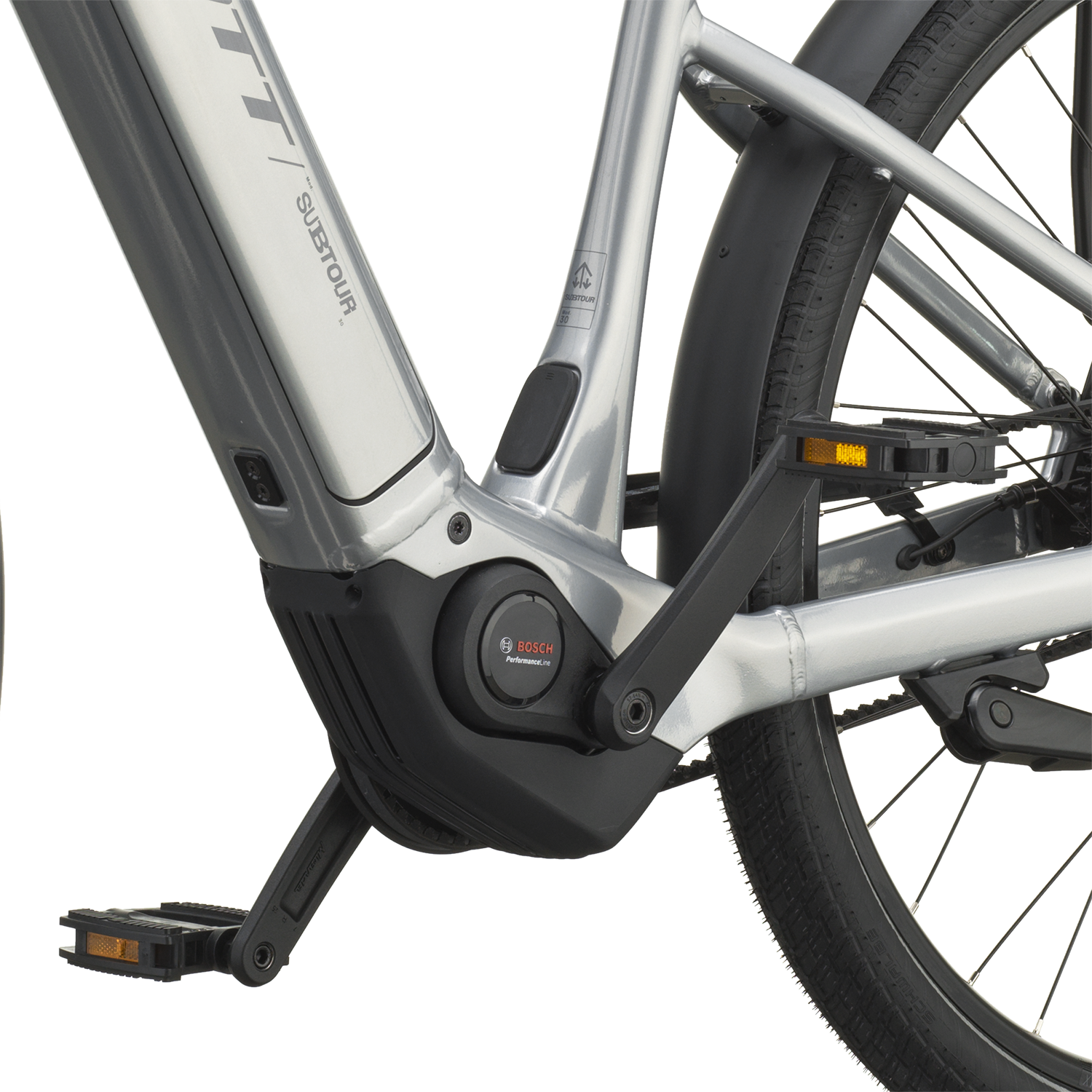 Cykler - Elcykler - Scott Sub Tour 30 2027 - Chrome Silver
