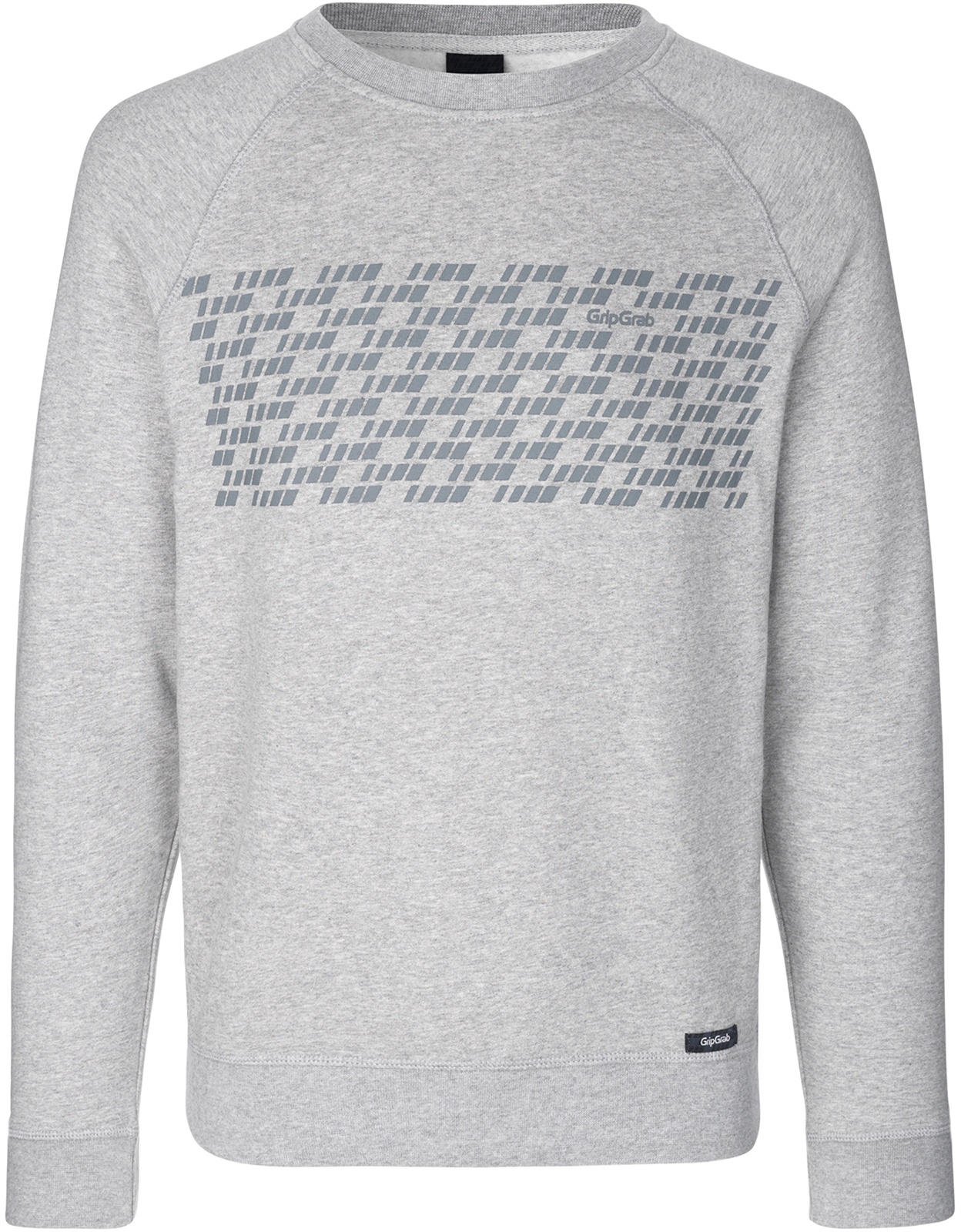 Beklædning - Merchandise - GripGrab 5th Element Langærmet Økologisk Bomuldssweatshirt - Grå