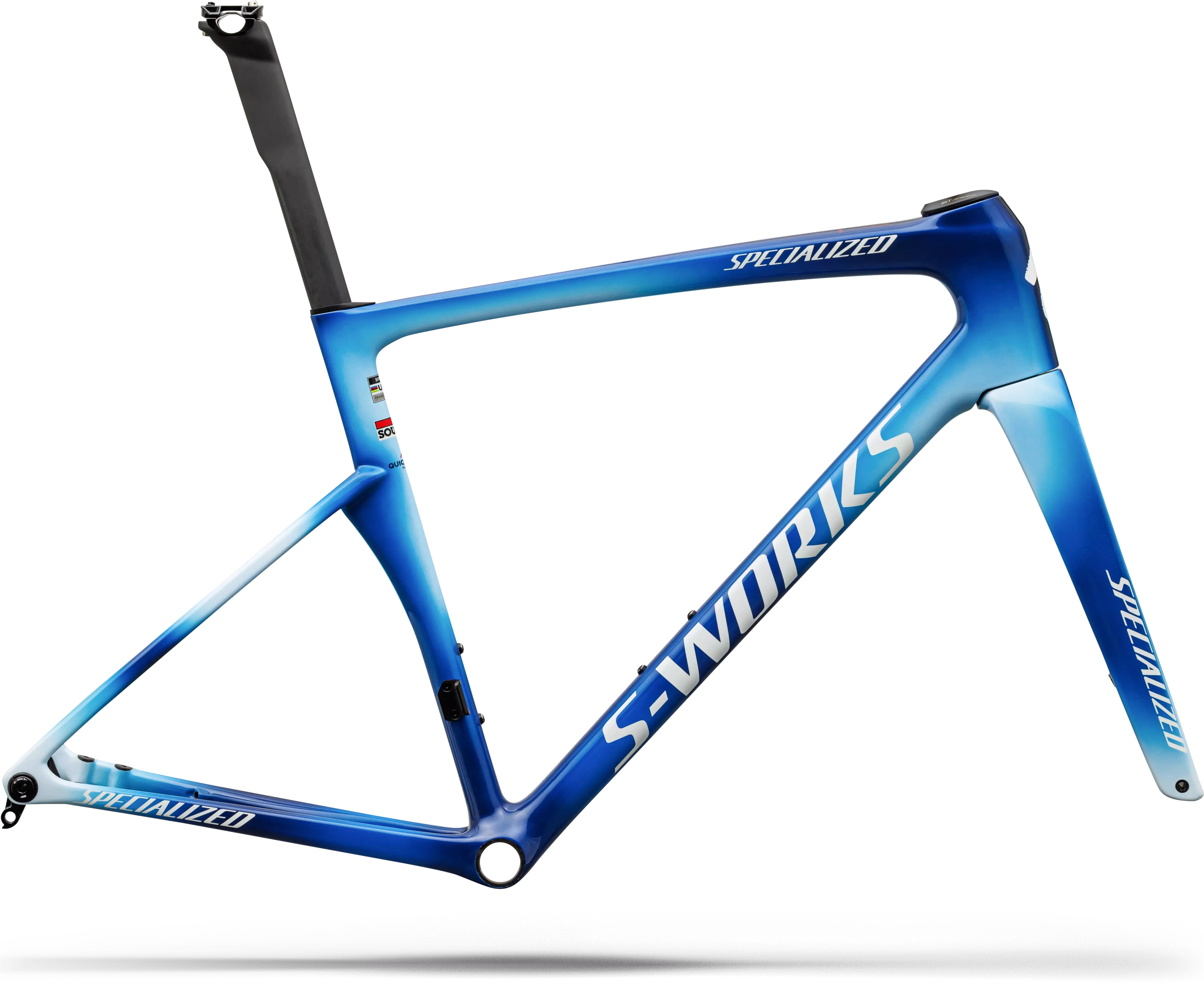 Specialized S-Works Tarmac SL9 Team Replica Frameset Soudal Quick-Step 2027 - Gloss Blue Onyx Specialized S-Works Tarmac SL9 Team Replica Frameset Soudal Quick-Step 2027 - Gloss Blue Onyx